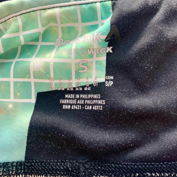 Reebok Cosmos Lux Bold Tight Speedwick Galaxy - Picture 10 of 10